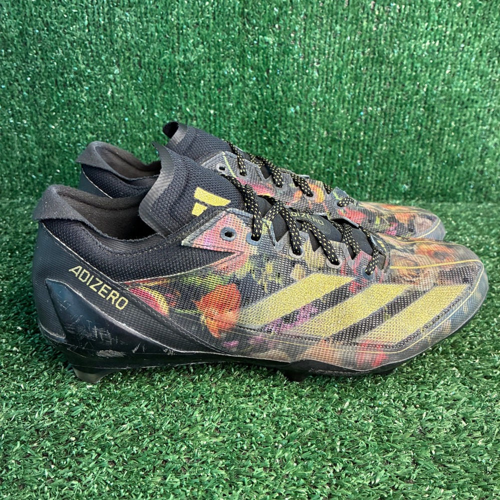Adidas Adizero Electric Speed Coronation Football Soccer Cleats Black Mens Sz 9